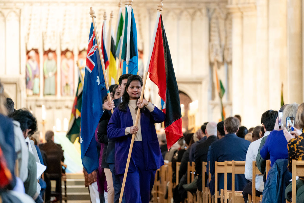 Celebrating the 75th anniversary of the Commonwealth at St Albans Cathedral. Photo: Stephanie Belton
