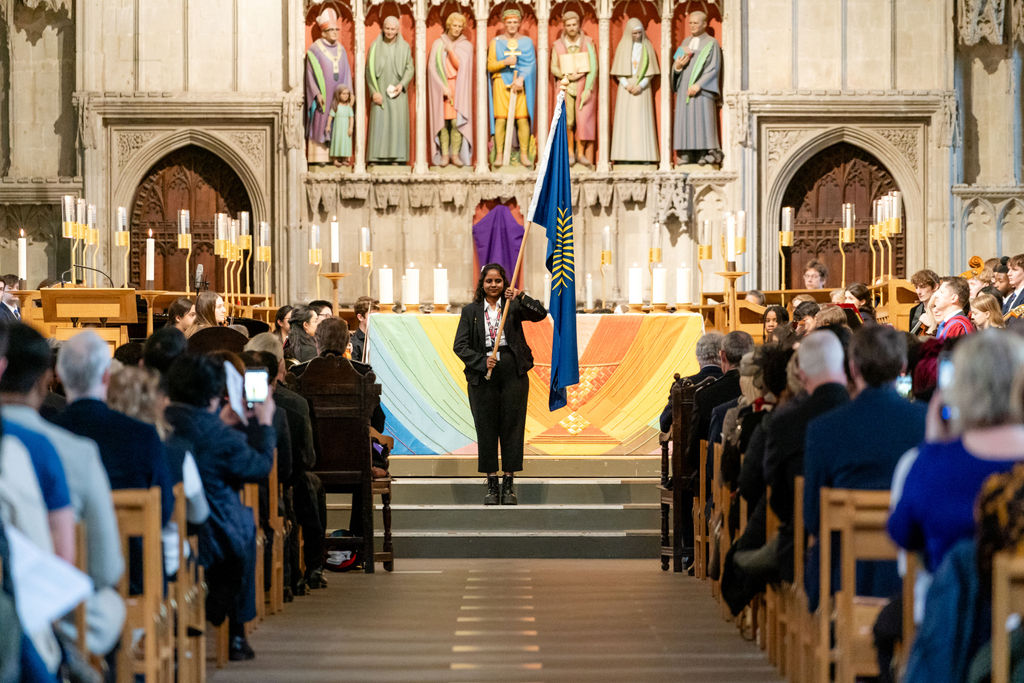Celebrating the 75th anniversary of the Commonwealth at St Albans Cathedral. Photo: Stephanie Belton