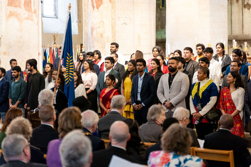 Celebrating the 75th anniversary of the Commonwealth at St Albans Cathedral. Photo: Stephanie Belton