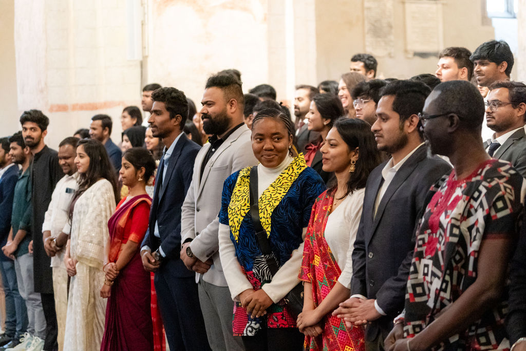 Celebrating the 75th anniversary of the Commonwealth at St Albans Cathedral. Photo: Stephanie Belton