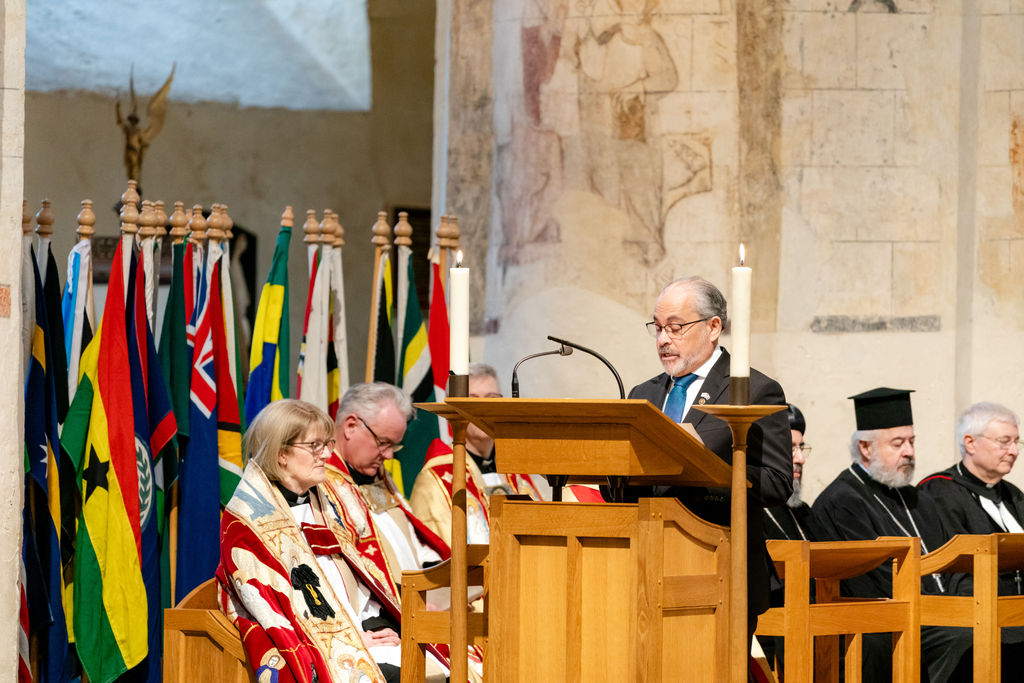 Celebrating the 75th anniversary of the Commonwealth at St Albans Cathedral. Photo: Stephanie Belton