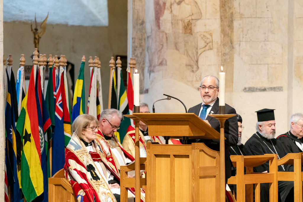 Celebrating the 75th anniversary of the Commonwealth at St Albans Cathedral. Photo: Stephanie Belton