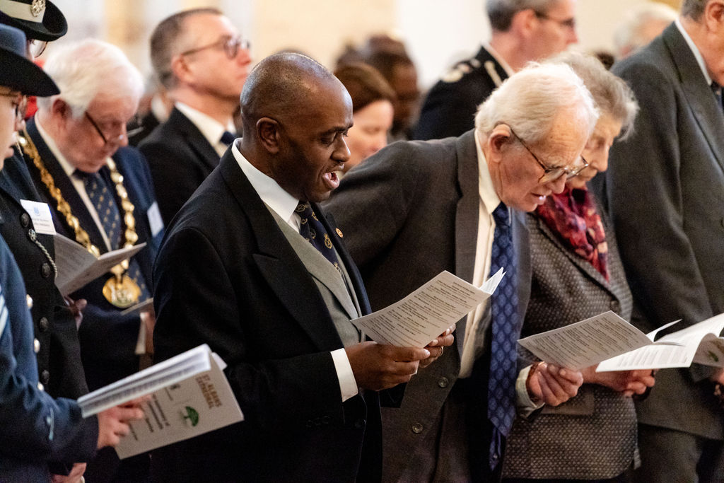 Celebrating the 75th anniversary of the Commonwealth at St Albans Cathedral. Photo: Stephanie Belton