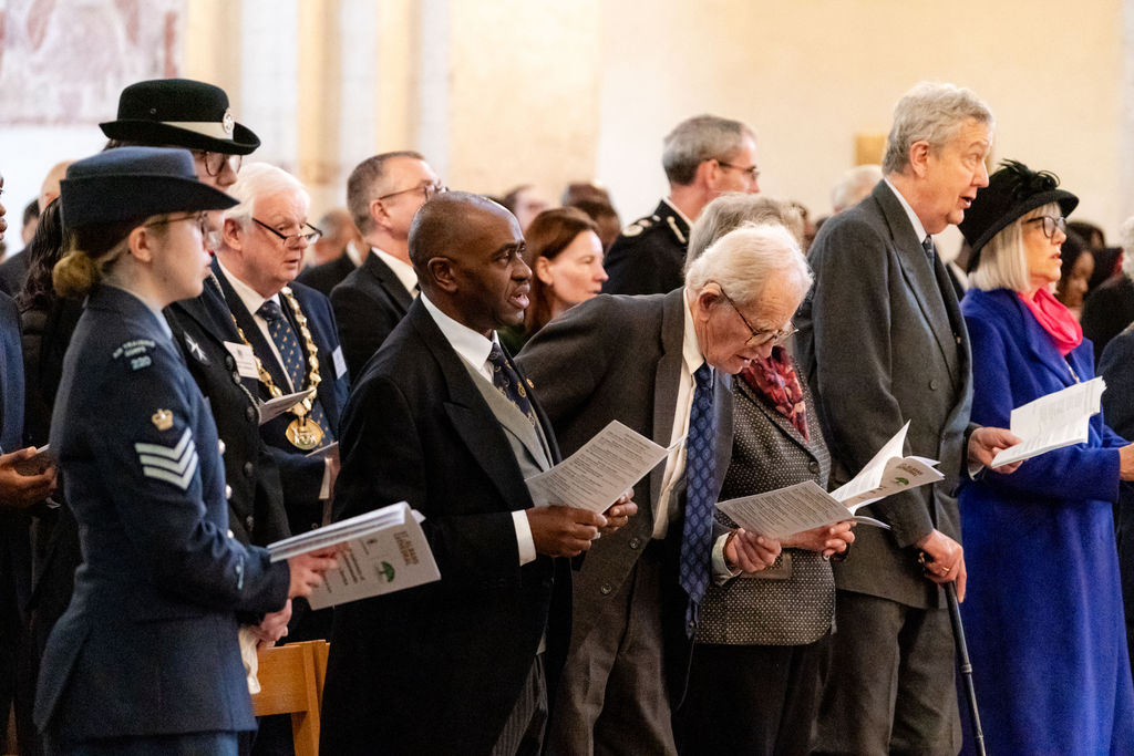 Celebrating the 75th anniversary of the Commonwealth at St Albans Cathedral. Photo: Stephanie Belton