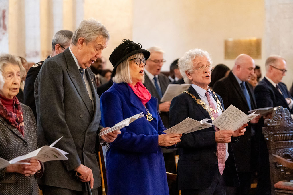Celebrating the 75th anniversary of the Commonwealth at St Albans Cathedral. Photo: Stephanie Belton