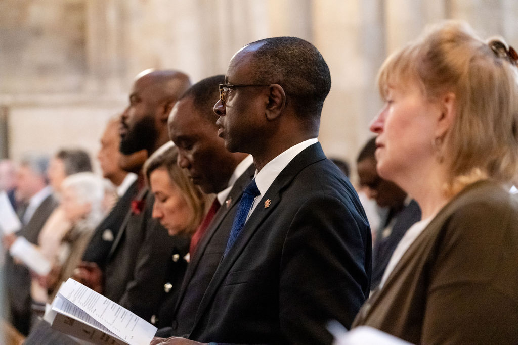 Celebrating the 75th anniversary of the Commonwealth at St Albans Cathedral. Photo: Stephanie Belton