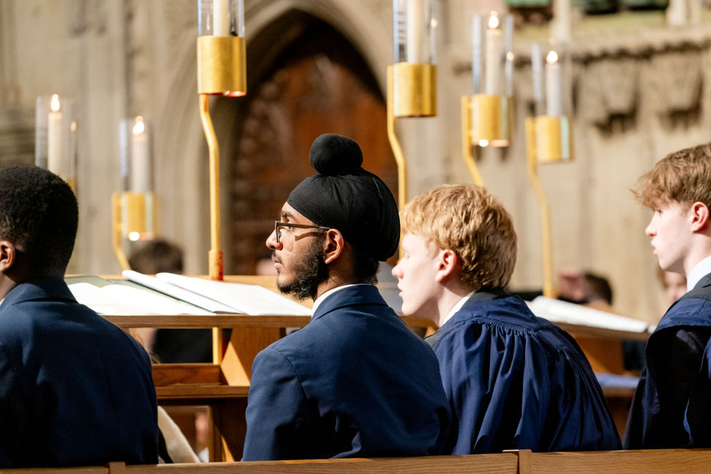 Celebrating the 75th anniversary of the Commonwealth at St Albans Cathedral. Photo: Stephanie Belton