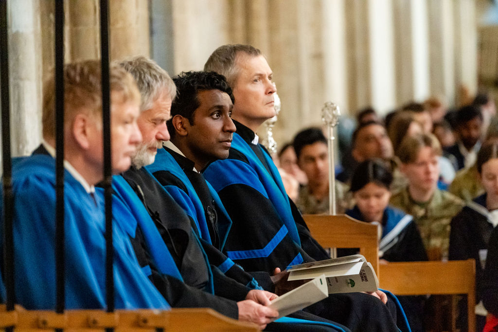 Celebrating the 75th anniversary of the Commonwealth at St Albans Cathedral. Photo: Stephanie Belton