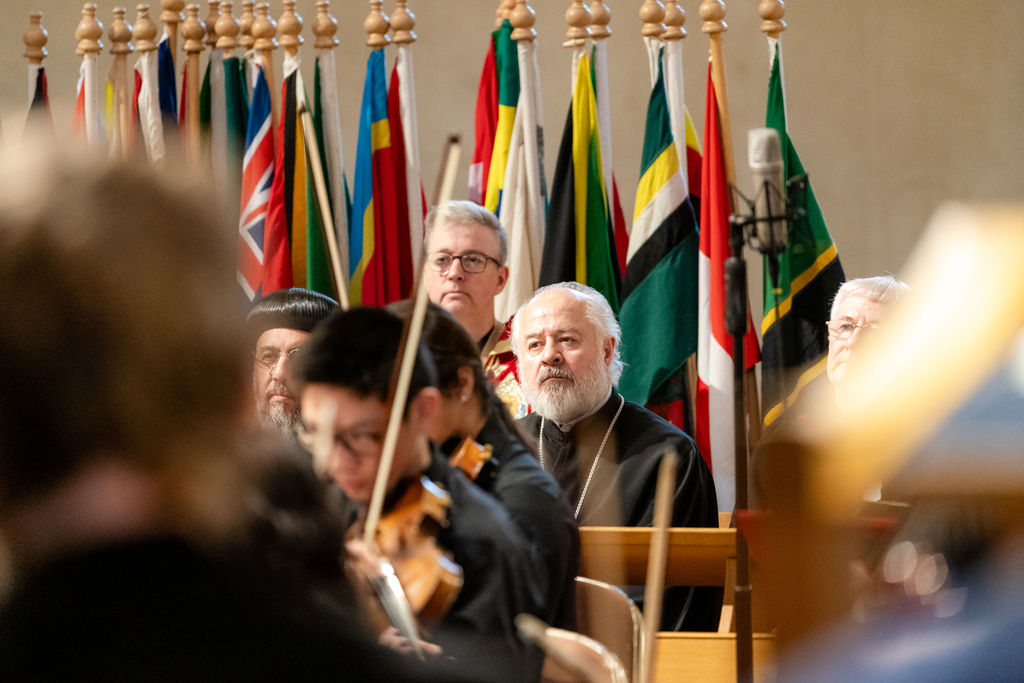 Celebrating the 75th anniversary of the Commonwealth at St Albans Cathedral. Photo: Stephanie Belton