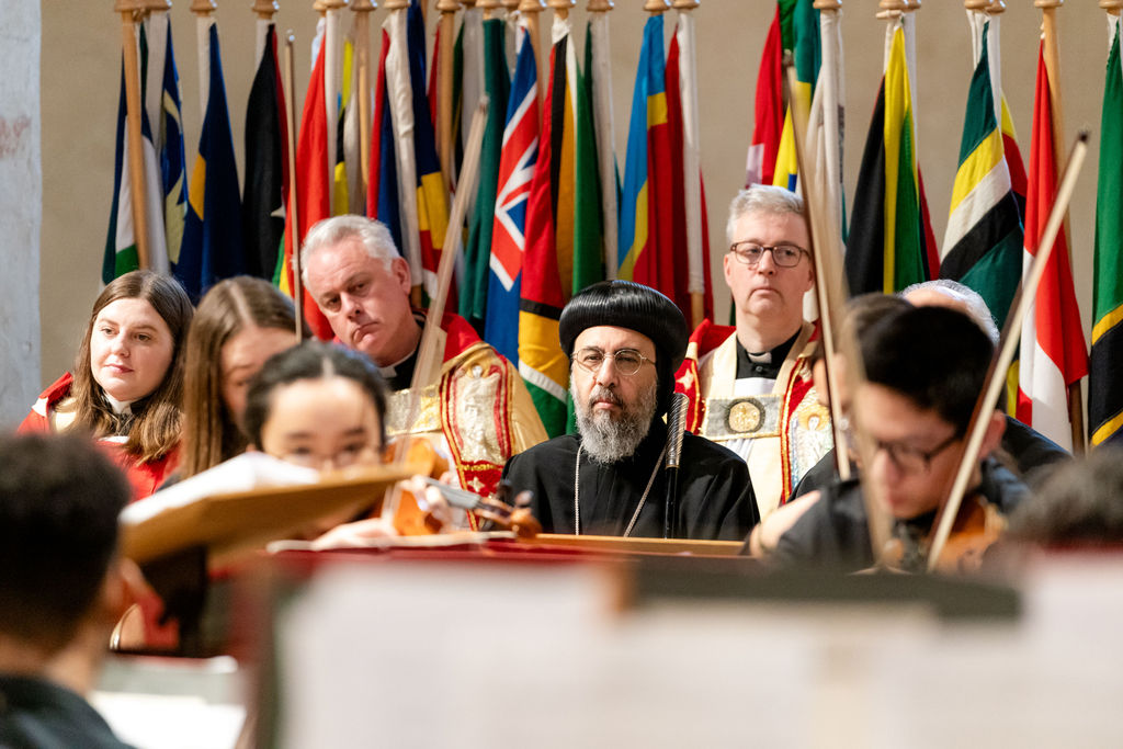 Celebrating the 75th anniversary of the Commonwealth at St Albans Cathedral. Photo: Stephanie Belton