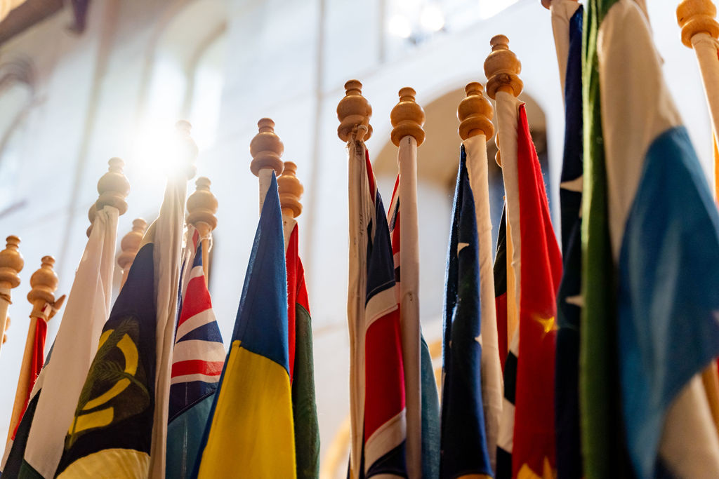 Celebrating the 75th anniversary of the Commonwealth at St Albans Cathedral. Photo: Stephanie Belton