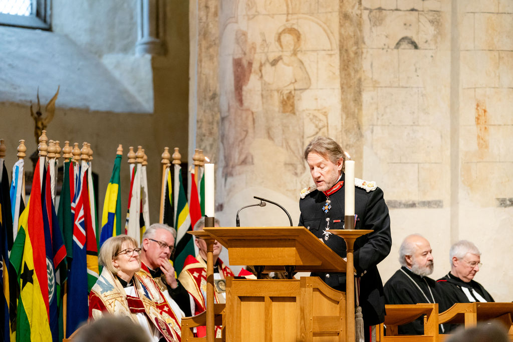 Celebrating the 75th anniversary of the Commonwealth at St Albans Cathedral. Photo: Stephanie Belton