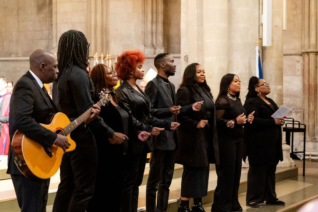 Celebrating the 75th anniversary of the Commonwealth at St Albans Cathedral. Photo: Stephanie Belton