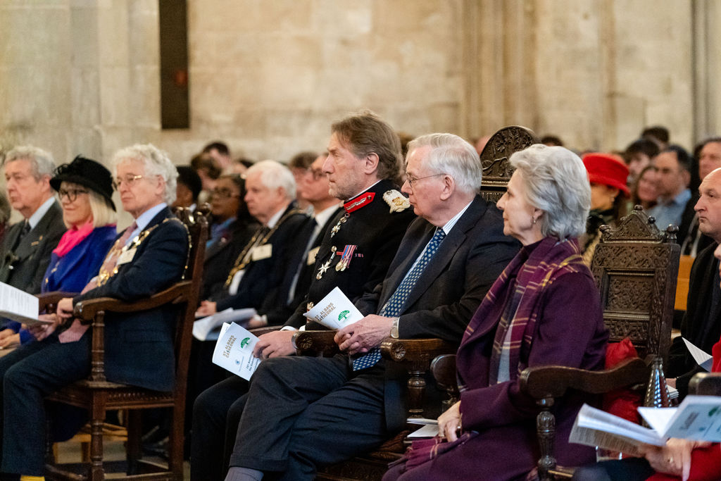 Celebrating the 75th anniversary of the Commonwealth at St Albans Cathedral. Photo: Stephanie Belton
