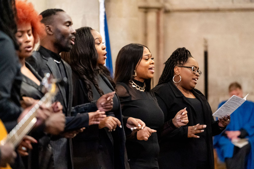 Celebrating the 75th anniversary of the Commonwealth at St Albans Cathedral. Photo: Stephanie Belton