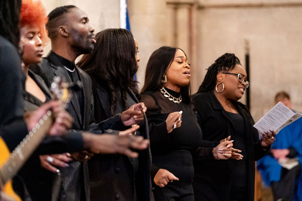 Celebrating the 75th anniversary of the Commonwealth at St Albans Cathedral. Photo: Stephanie Belton