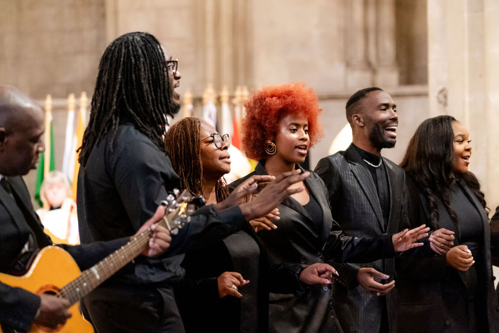 Celebrating the 75th anniversary of the Commonwealth at St Albans Cathedral. Photo: Stephanie Belton