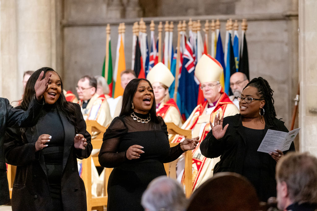 Celebrating the 75th anniversary of the Commonwealth at St Albans Cathedral. Photo: Stephanie Belton