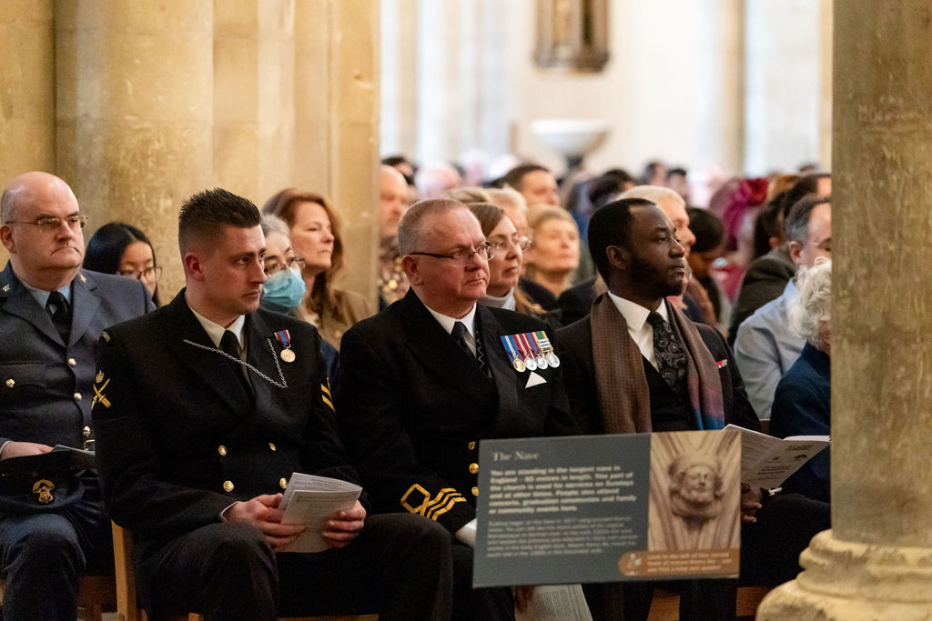 Celebrating the 75th anniversary of the Commonwealth at St Albans Cathedral. Photo: Stephanie Belton