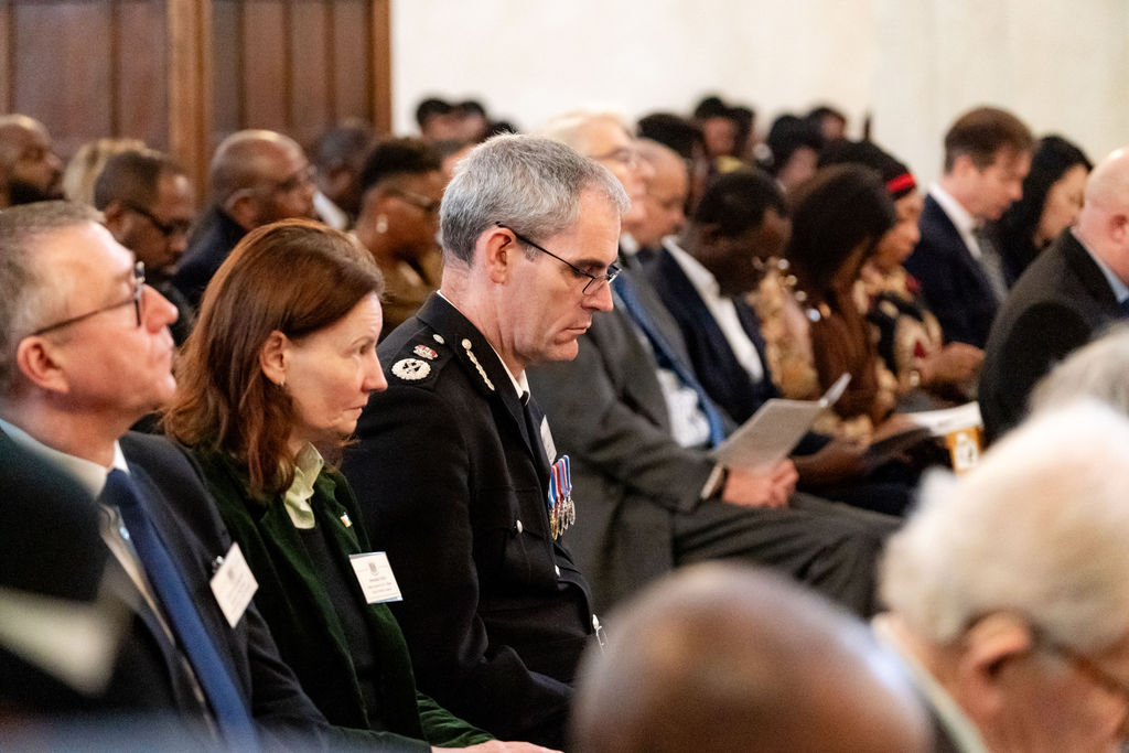 Celebrating the 75th anniversary of the Commonwealth at St Albans Cathedral. Photo: Stephanie Belton