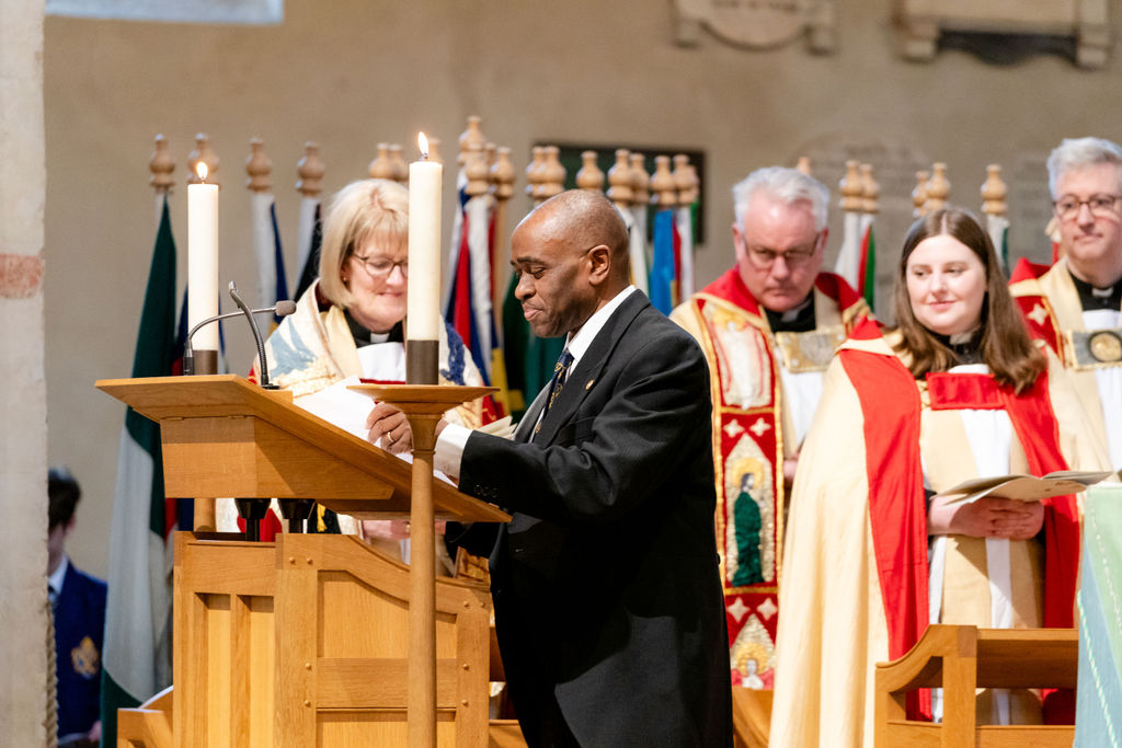 Celebrating the 75th anniversary of the Commonwealth at St Albans Cathedral. Photo: Stephanie Belton