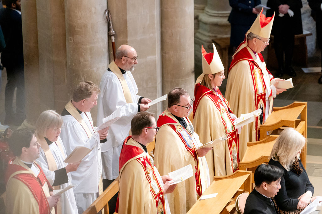 Celebrating the 75th anniversary of the Commonwealth at St Albans Cathedral. Photo: Stephanie Belton