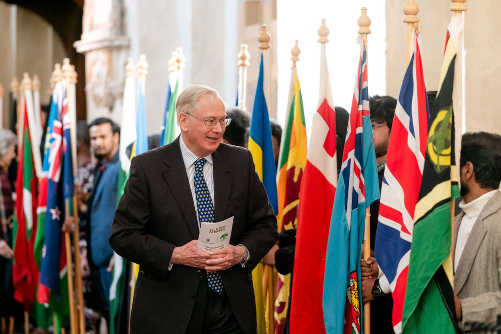 Celebrating the 75th anniversary of the Commonwealth at St Albans Cathedral. Photo: Stephanie Belton