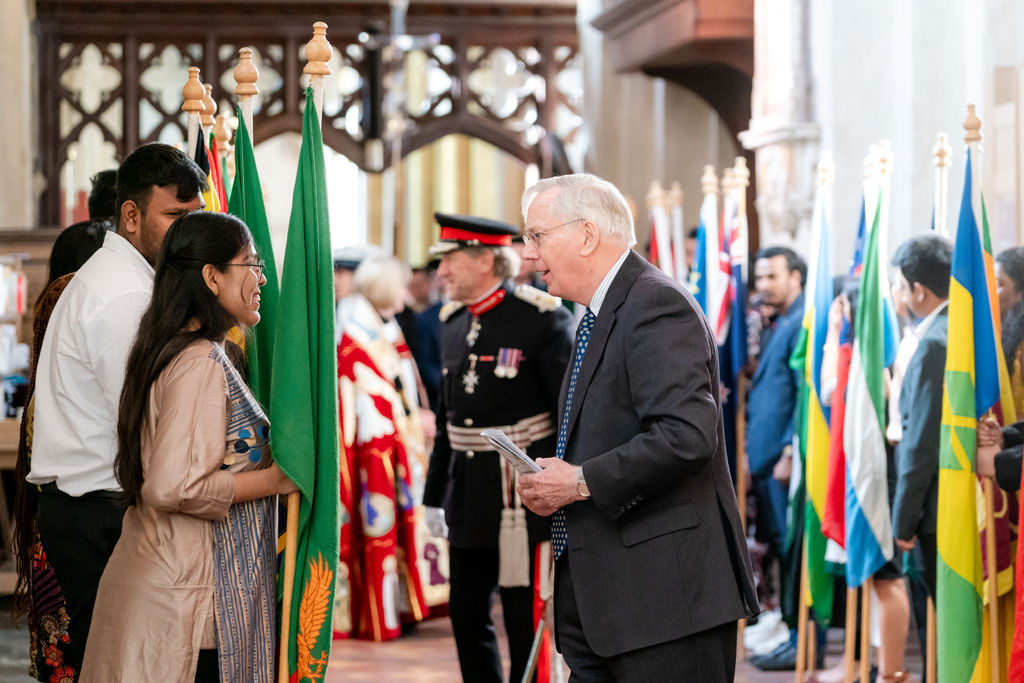 Celebrating the 75th anniversary of the Commonwealth at St Albans Cathedral. Photo: Stephanie Belton