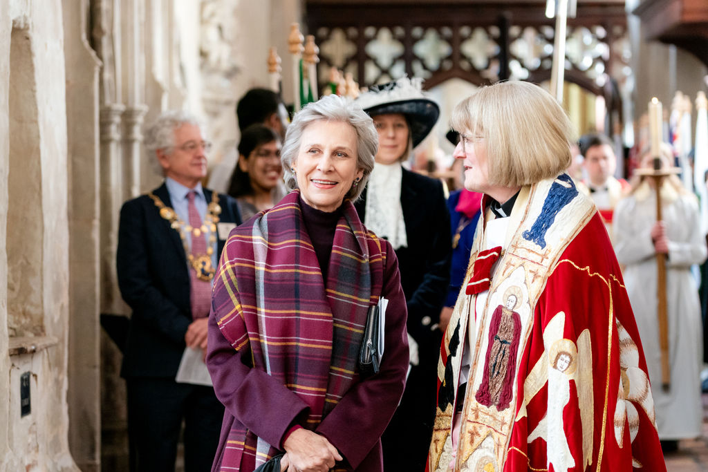 Celebrating the 75th anniversary of the Commonwealth at St Albans Cathedral. Photo: Stephanie Belton