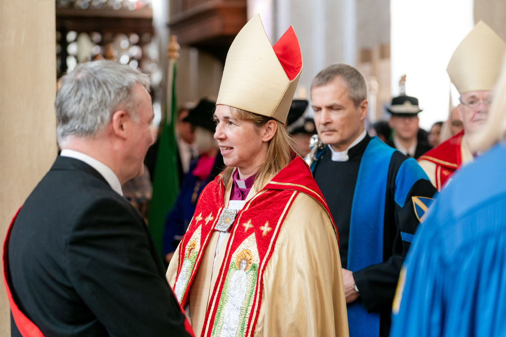 Celebrating the 75th anniversary of the Commonwealth at St Albans Cathedral. Photo: Stephanie Belton