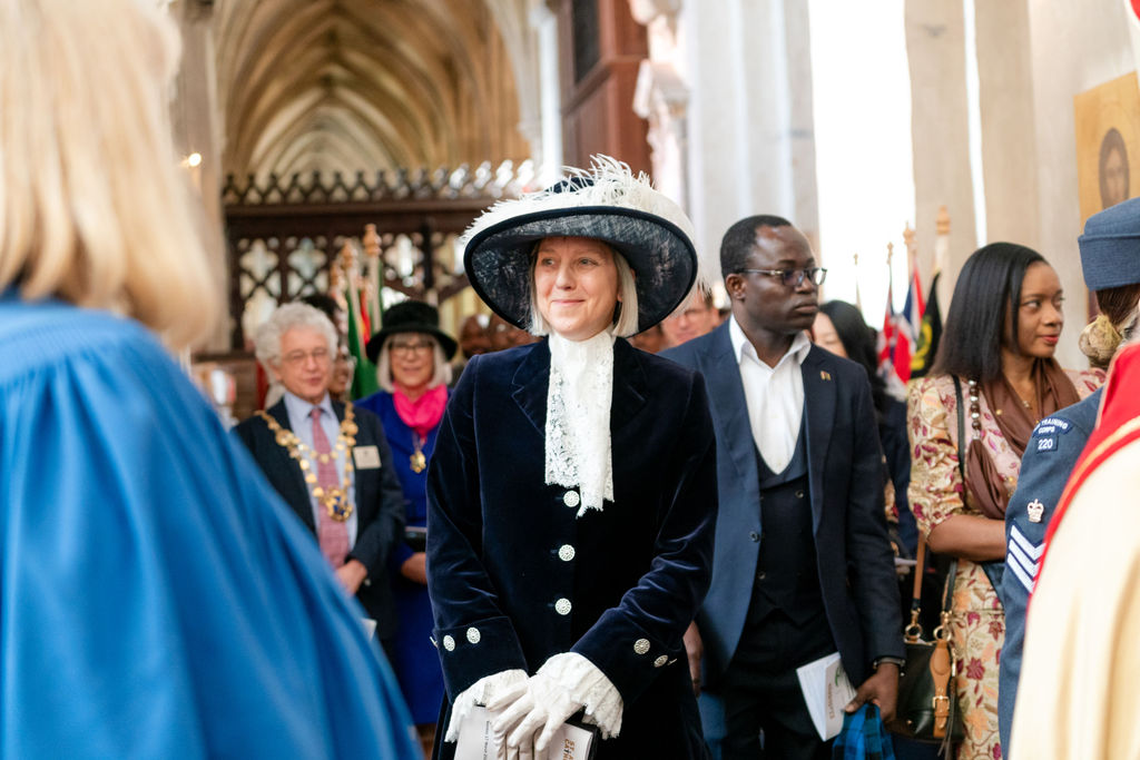 Celebrating the 75th anniversary of the Commonwealth at St Albans Cathedral. Photo: Stephanie Belton