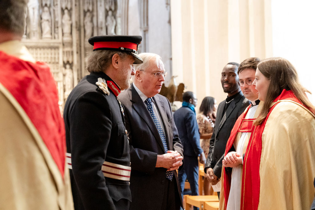 Celebrating the 75th anniversary of the Commonwealth at St Albans Cathedral. Photo: Stephanie Belton