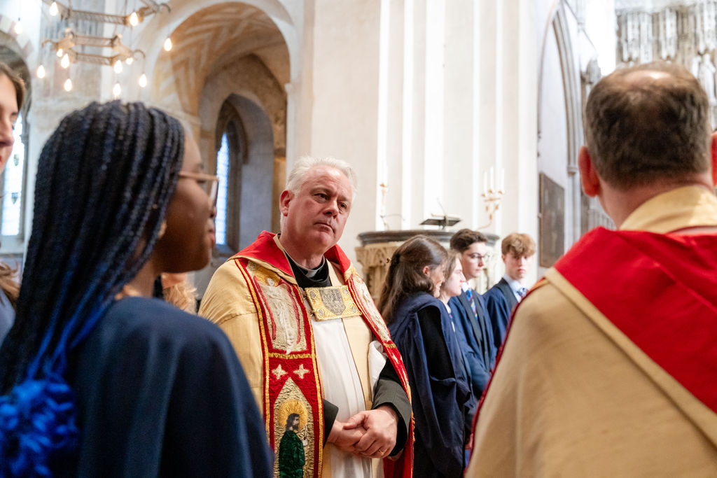 Celebrating the 75th anniversary of the Commonwealth at St Albans Cathedral. Photo: Stephanie Belton