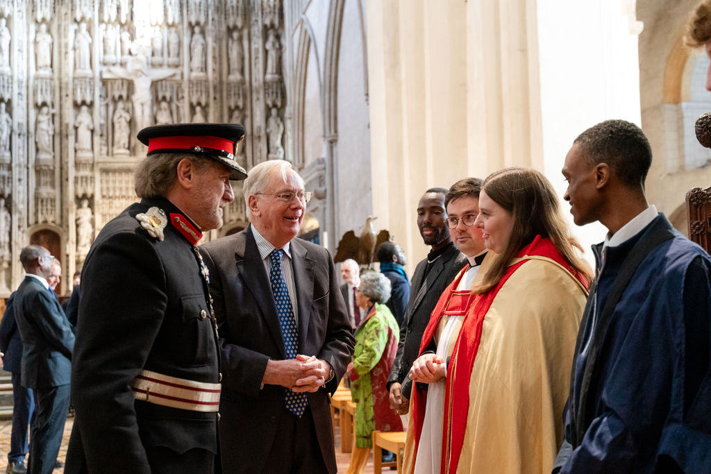 Celebrating the 75th anniversary of the Commonwealth at St Albans Cathedral. Photo: Stephanie Belton