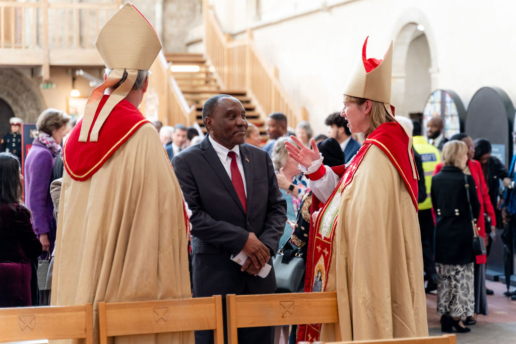 Celebrating the 75th anniversary of the Commonwealth at St Albans Cathedral. Photo: Stephanie Belton