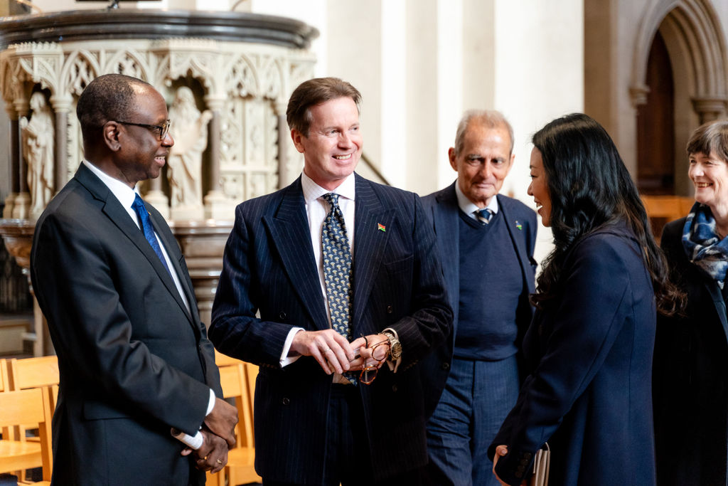 Celebrating the 75th anniversary of the Commonwealth at St Albans Cathedral. Photo: Stephanie Belton