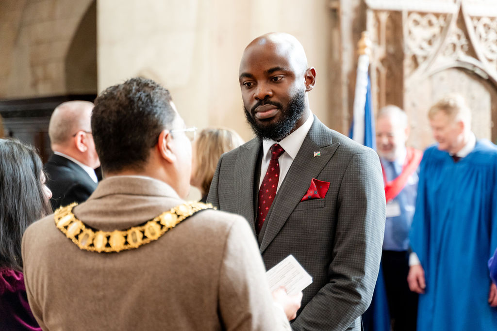 Celebrating the 75th anniversary of the Commonwealth at St Albans Cathedral. Photo: Stephanie Belton