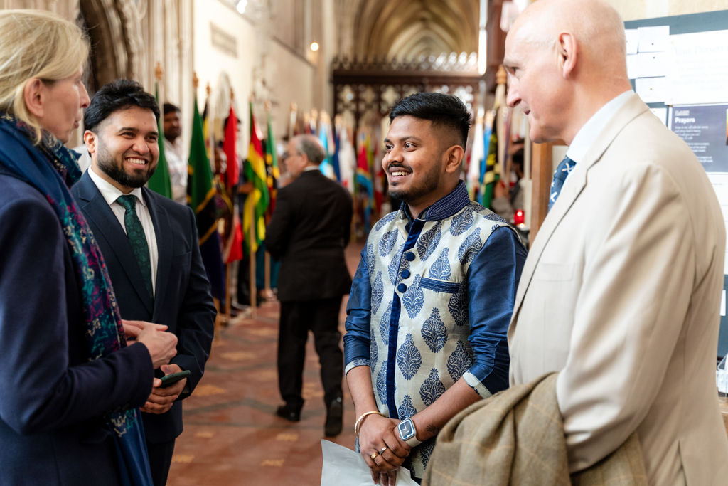 Celebrating the 75th anniversary of the Commonwealth at St Albans Cathedral. Photo: Stephanie Belton