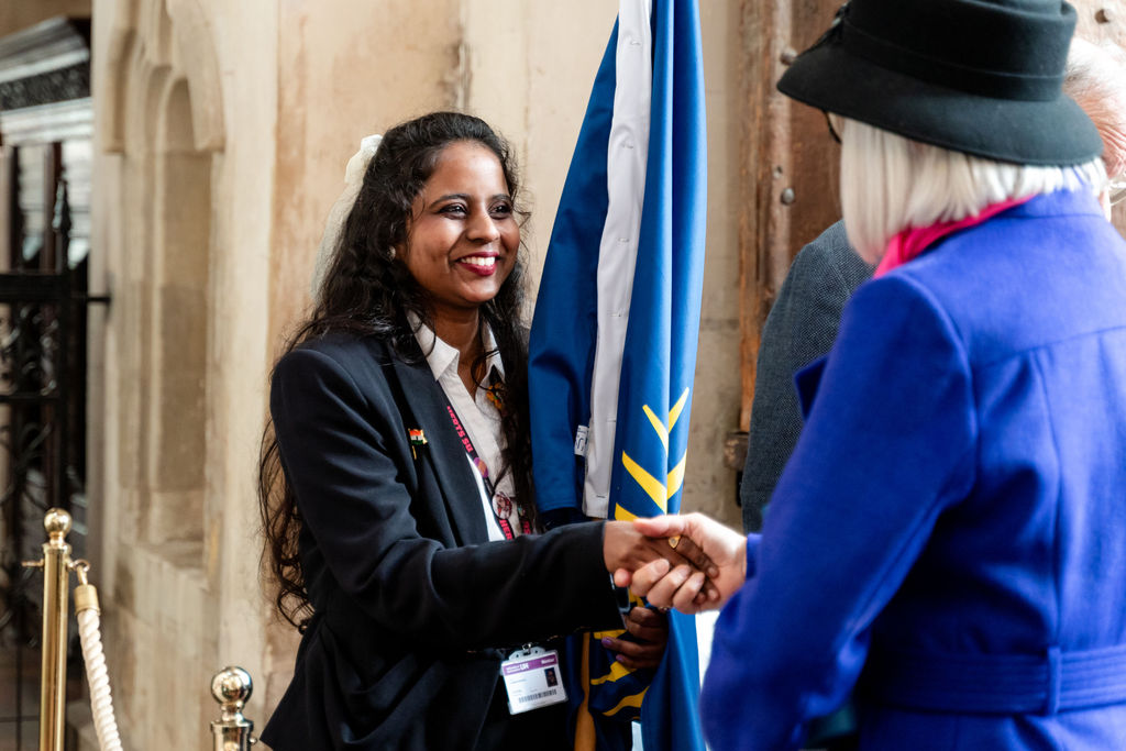 Celebrating the 75th anniversary of the Commonwealth at St Albans Cathedral. Photo: Stephanie Belton