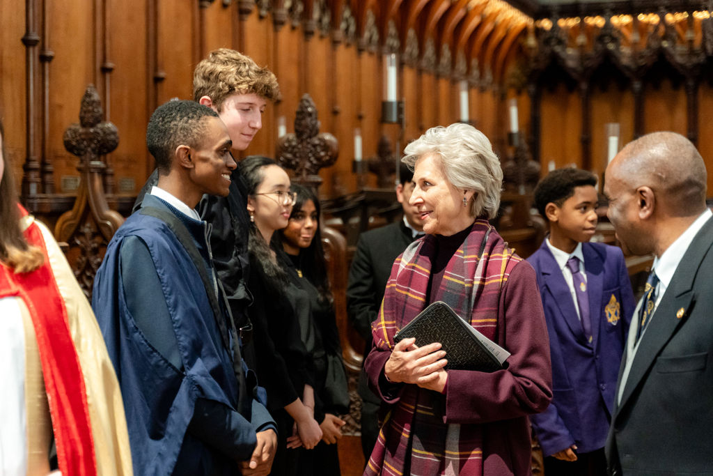 Celebrating the 75th anniversary of the Commonwealth at St Albans Cathedral. Photo: Stephanie Belton