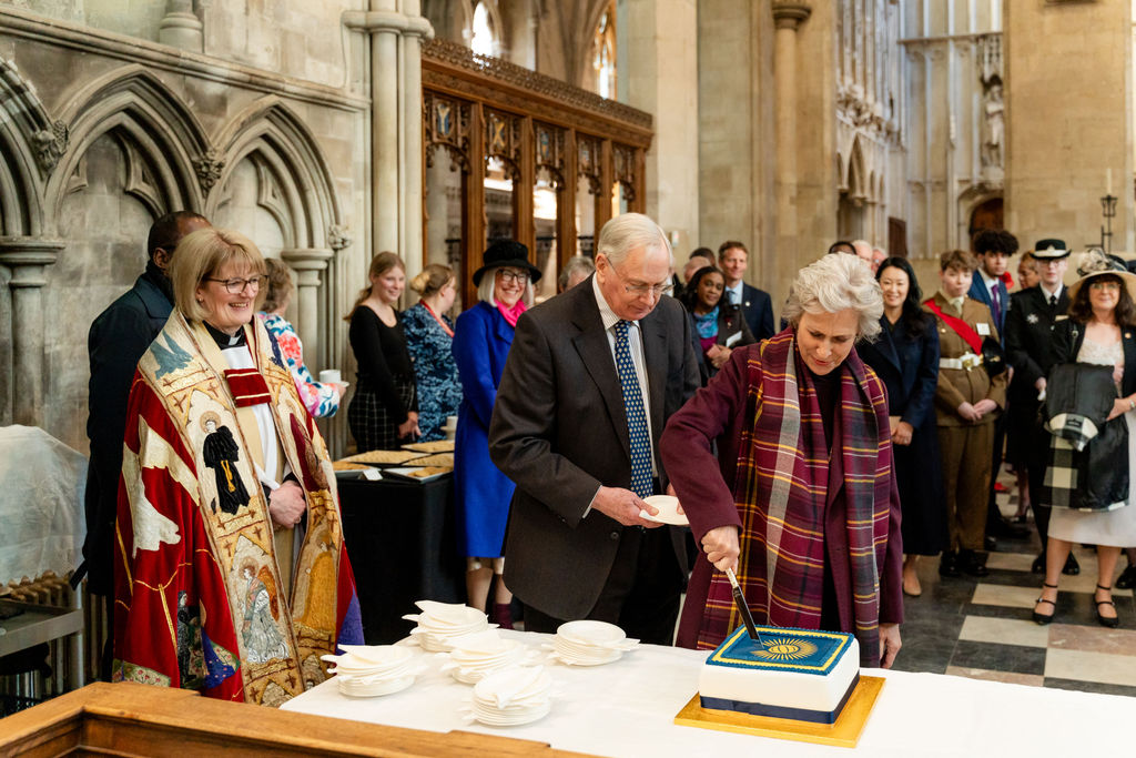 Celebrating the 75th anniversary of the Commonwealth at St Albans Cathedral. Photo: Stephanie Belton