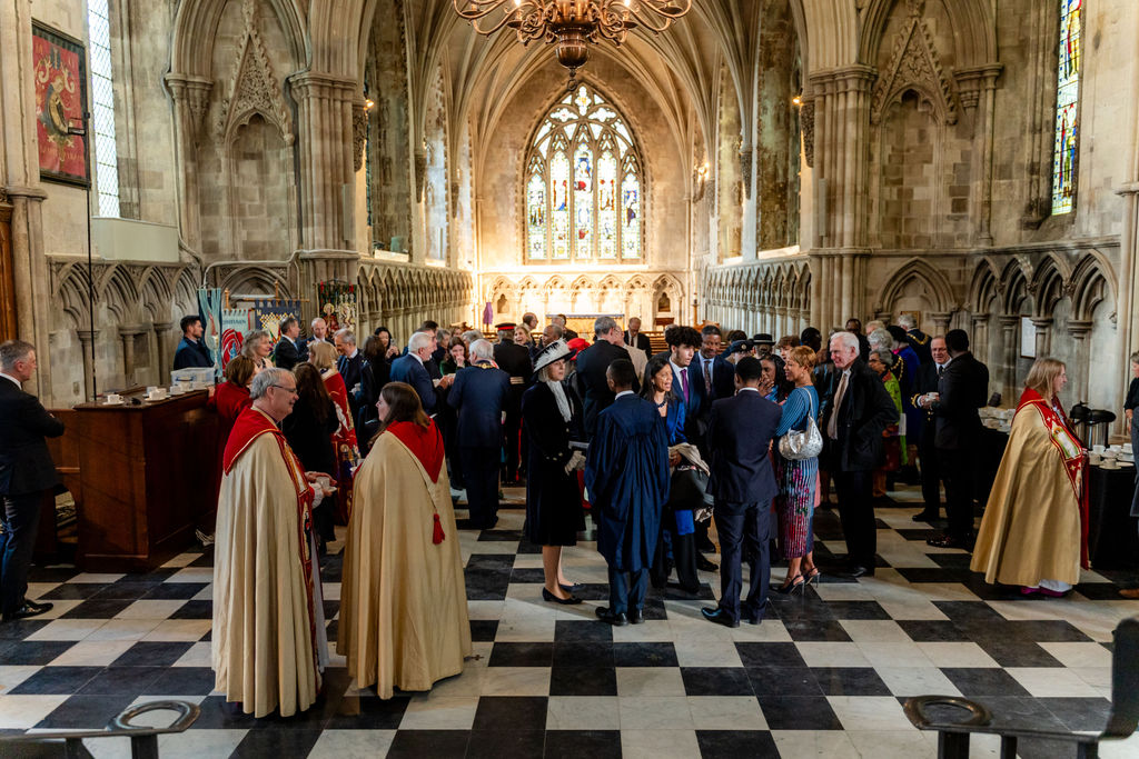 Celebrating the 75th anniversary of the Commonwealth at St Albans Cathedral. Photo: Stephanie Belton