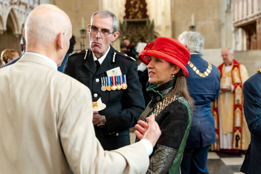 Celebrating the 75th anniversary of the Commonwealth at St Albans Cathedral. Photo: Stephanie Belton