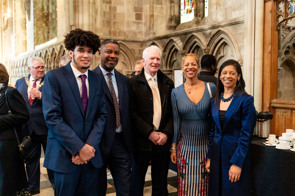 Celebrating the 75th anniversary of the Commonwealth at St Albans Cathedral. Photo: Stephanie Belton