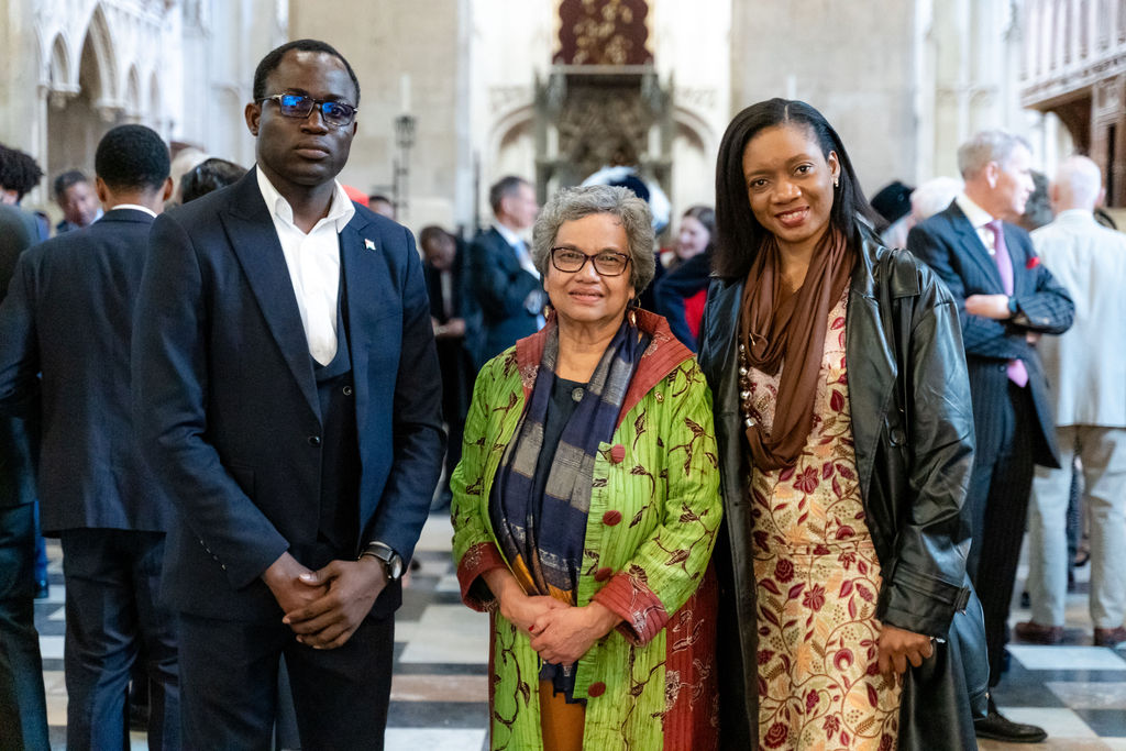 Celebrating the 75th anniversary of the Commonwealth at St Albans Cathedral. Photo: Stephanie Belton