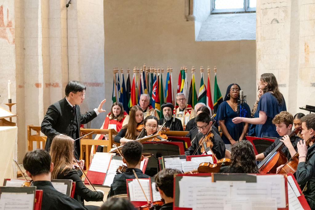 Celebrating the 75th anniversary of the Commonwealth at St Albans Cathedral. Photo: Stephanie Belton
