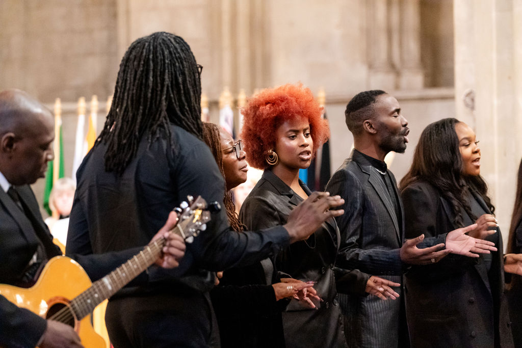 Celebrating the 75th anniversary of the Commonwealth at St Albans Cathedral. Photo: Stephanie Belton