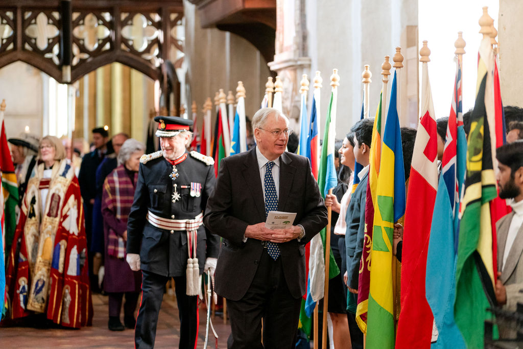 Celebrating the 75th anniversary of the Commonwealth at St Albans Cathedral. Photo: Stephanie Belton