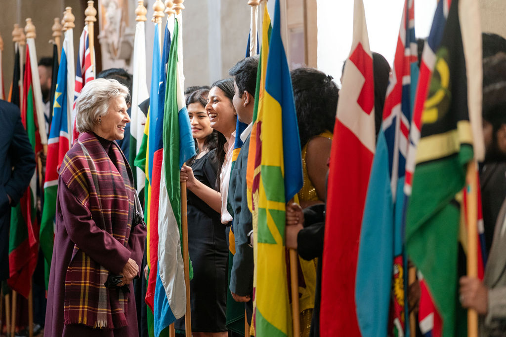 Celebrating the 75th anniversary of the Commonwealth at St Albans Cathedral. Photo: Stephanie Belton