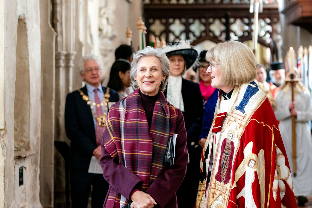 Celebrating the 75th anniversary of the Commonwealth at St Albans Cathedral. Photo: Stephanie Belton